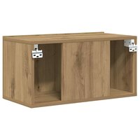 TV-kast Bruin 60 x 30 x 30 cm Bewerkt hout 8