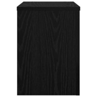 Plantenstandaard 2 pcs Zwart eiken 25 x 25 x 35 cm Bewerkt hout 6