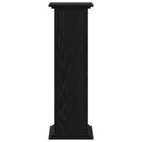 Plantenstandaard Zwart eiken 33 x 33 x 100 cm Bewerkt hout 6