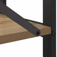 Boekenkast artisanaal eikenkleurig 40 x 30 x 48.5 cm 9