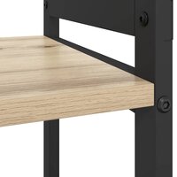 Boekenkast Sonoma eiken 60 x 30 x 48.5 cm Bewerkt hout 8
