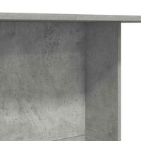 Eettafel Betongrijs 110 x 60 x 75 cm Bewerkt hout 8