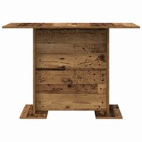 Eettafel Oud hout 110 x 60 x 75 cm Bewerkt hout 5