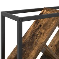 Wijnrek Gerookt eiken 51 x 18 x 52.5 cm Bewerkt hout 8