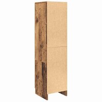 Hoge Kast Oud hout 31.5 x 32 x 124 cm Bewerkt hout 8