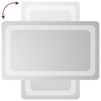 Badkamerspiegel LED 30x50 cm 4