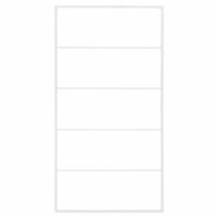 Handdoekenrek wit 60x10x116 cm staal 3