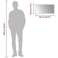 Badkamerspiegel LED 60x30 cm 6