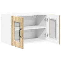 Keukenkast aan de muur met plank Sonoma Eiken 60 x 31 x 40 cm 5