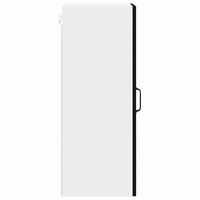 Keukenkast aan de muur Zwart 30 x 31 x 80 cm Bewerkt hout 7