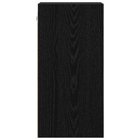 Hangkast Riga Zwart eiken 20 x 29,5 x 60 cm Bewerkt hout 6
