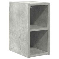 Hangkast Riga Beton Grijs 20 x 29,5 x 40 cm Bewerkt hout 2