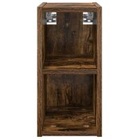 Hangkast Riga Gerookt eiken 20 x 29,5 x 40 cm Bewerkt hout 5