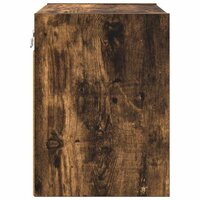 Hangkast Riga Gerookt eiken 40 x 29,5 x 40 cm Bewerkt hout 6