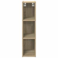 Hangkast Riga Sonoma Eiken 20 x 29,5 x 80 cm Bewerkt hout 5