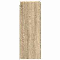 Hangkast Riga Sonoma Eiken 30 x 29,5 x 80 cm Bewerkt hout 6