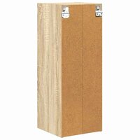 Hangkast Riga Sonoma Eiken 30 x 29,5 x 80 cm Bewerkt hout 7