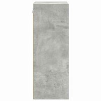 Hangkast Riga Beton Grijs 30 x 29,5 x 80 cm Bewerkt hout 6