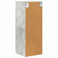 Hangkast Riga Beton Grijs 30 x 29,5 x 80 cm Bewerkt hout 7