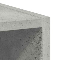 Hangkast Riga Beton Grijs 30 x 29,5 x 80 cm Bewerkt hout 8