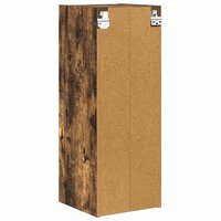 Hangkast Riga Gerookt eiken 30 x 29,5 x 80 cm Bewerkt hout 7