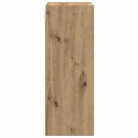 Hangkast Riga Artisan Eiken 30 x 29,5 x 80 cm Bewerkt hout 6