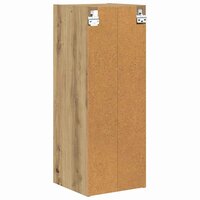 Hangkast Riga Artisan Eiken 30 x 29,5 x 80 cm Bewerkt hout 7