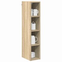 Hangkast Riga Sonoma Eiken 20 x 29,5 x 100 cm Bewerkt hout 3