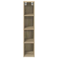 Hangkast Riga Sonoma Eiken 20 x 29,5 x 100 cm Bewerkt hout 5