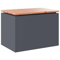 Tuinbank Antraciet 60 x 40 x 43 cm Staal 2