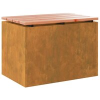 Tuinbank Roestig 60 x 40 x 43 cm Cortenstaal 2
