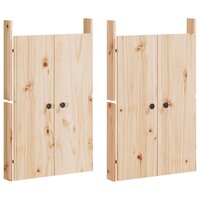 Keukenkast voor buiten massief grenenhout 6