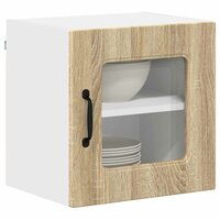 Keukenkast aan de muur met plank Sonoma Eiken 40 x 31 x 40 cm 3