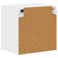 Keukenkast aan de muur met plank Hoogglans wit 40 x 31 x 40 cm 8
