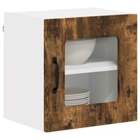 Keukenkast aan de muur met plank Gerookt eiken 40 x 31 x 40 cm 3