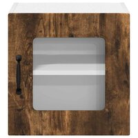 Keukenkast aan de muur met plank Gerookt eiken 40 x 31 x 40 cm 6