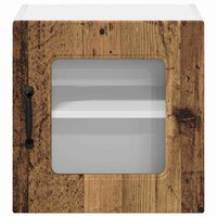 Keukenkast aan de muur Oud Hout 40 x 31 x 40 cm Bewerkt hout 6