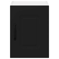 Keukenkast aan de muur Zwart 30 x 31 x 40 cm Bewerkt hout 6