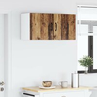 Keukenkast aan de muur Oud Hout 40 x 31 x 40 cm Bewerkt hout 4