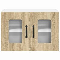 Keukenkast aan de muur met plank Sonoma Eiken 60 x 31 x 40 cm 6