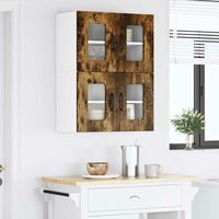 Keukenkast aan de muur met plank Gerookt eiken 60 x 31 x 40 cm 4