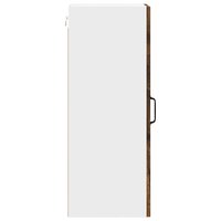 Keukenkast aan de muur met plank Gerookt eiken 30 x 31 x 80 cm 7