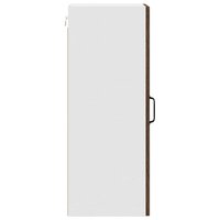 Keukenkast aan de muur Bruin Eiken 30 x 31 x 80 cm Bewerkt hout 7