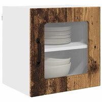 Keukenkast aan de muur Oud Hout 40 x 31 x 40 cm Bewerkt hout 3