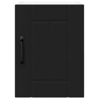 Keukenkast aan de muur Zwart 30 x 31 x 40 cm Bewerkt hout 6