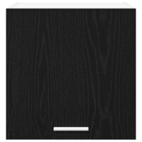 Hangkast Riga Zwarte Eik en Wit 40 x 31 x 40 cm Bewerkt hout 6