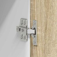 Hangkast Riga Sonoma Eik en Wit 40 x 31 x 40 cm Bewerkt hout 9