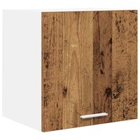 Hangkast Riga Oude Hout en Wit 40 x 31 x 40 cm Bewerkt hout 2