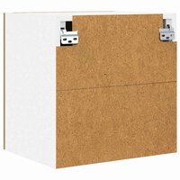 Hangkast Riga Ambachtelijke Eik en Wit 40 x 31 x 40 cm 8