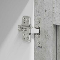 Hangkast Riga Beton Grijs 40 x 31 x 40 cm Bewerkt hout 9